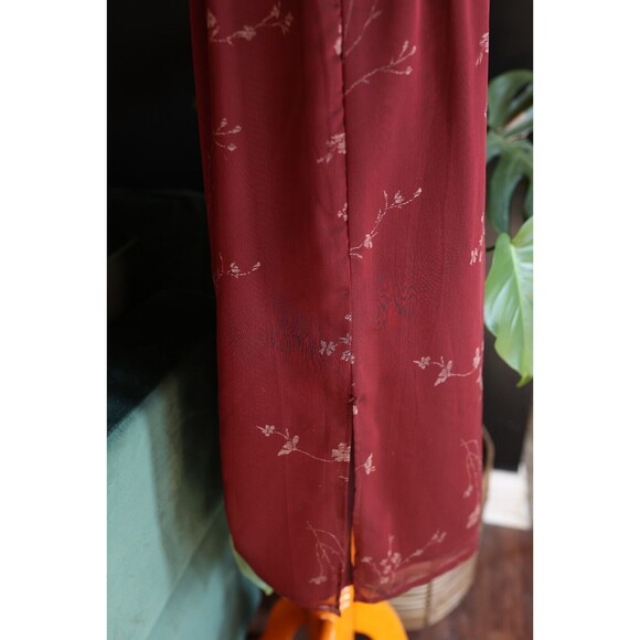 Vintage 90s Norton McNaughton Whimsigoth 2 Piece Midi Skirt & Shirt Set Size PS - Picture 16 of 16